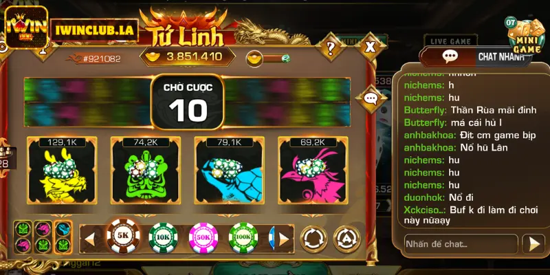 Kho Báu Tứ Linh IWIN CLUB Chơi Nhiều Thắng Nhiều Đủ Chỉ Tiêu 7 Kho Báu Tứ Linh IWIN CLUB